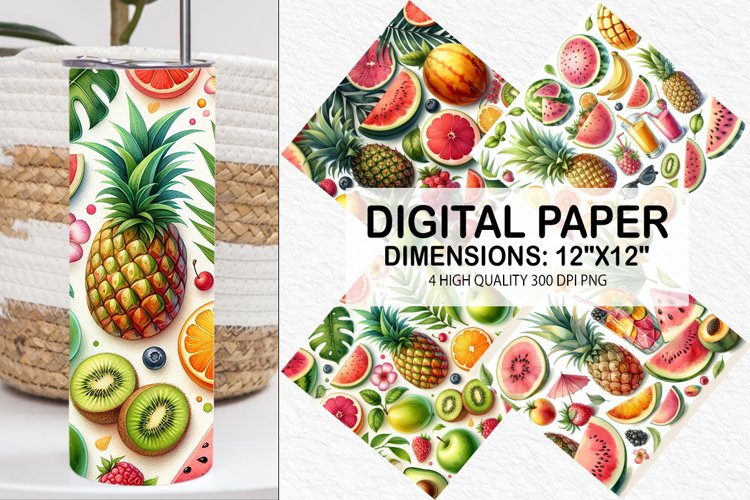 Summer Digital Paper Image 16