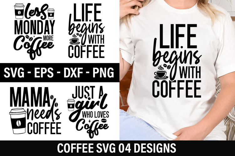 Coffee SVG Design - Mama needs coffee