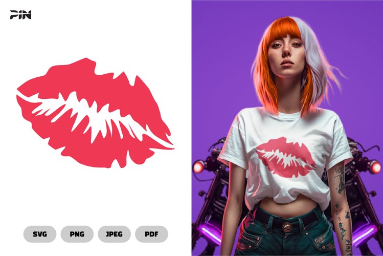Lips SVG   Clipart - Beauty Clipart