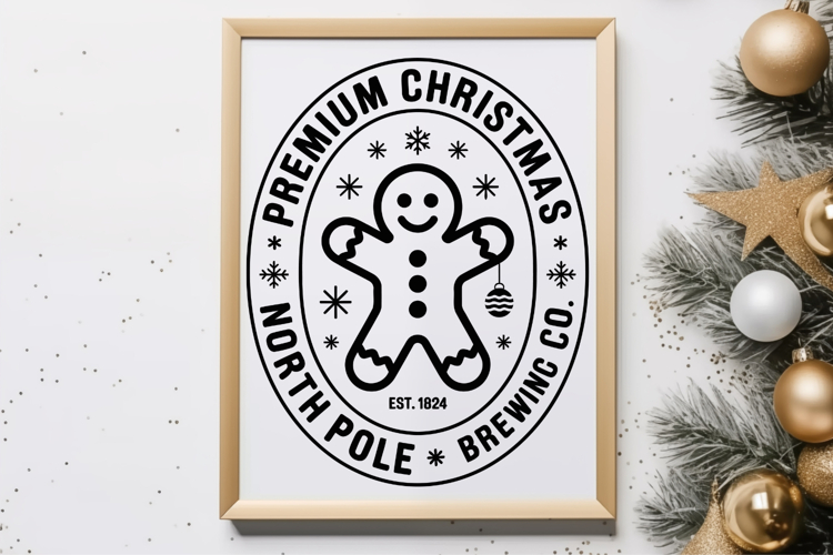 Premium Cristmas North Pole Brewing Co. Svg | Christmas svg