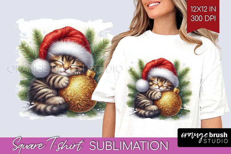 Christmas Animals Square Tshirt Background - Cute Christmas