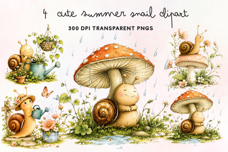 Summer Watercolor Clipart Image 18