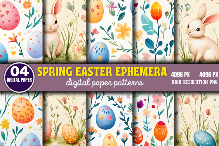 Easter Watercolor Clipart Image 6