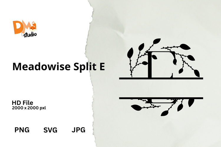 Meadowise Split Monogram