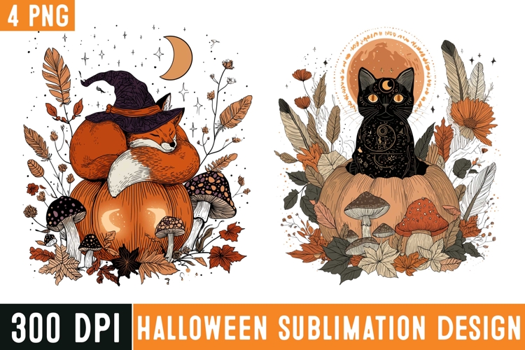 Halloween Handrawn Vector Set PNG,Halloween Clipart Set