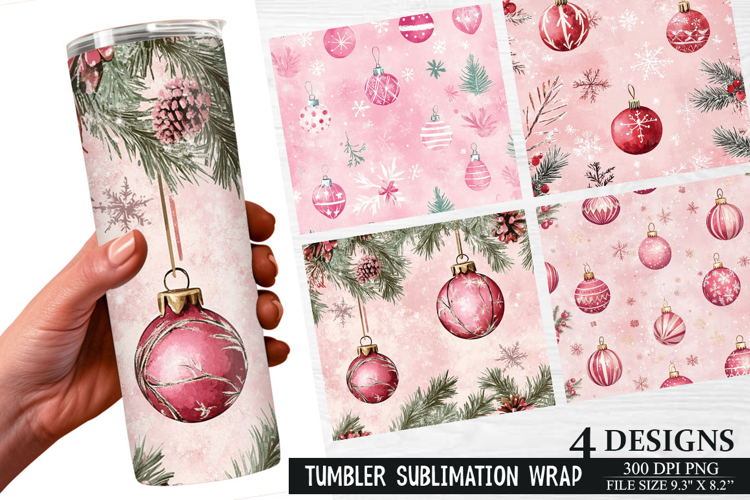 Christmas Tumbler Wrap Image 19