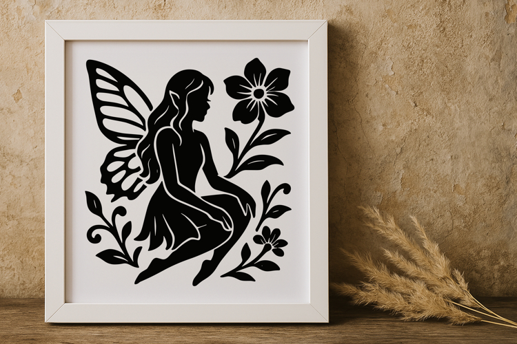 Fairy Silhouette Svg Image 8
