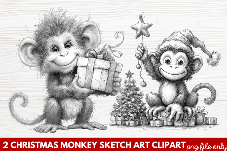 Vintage Christmas Clipart Image 23