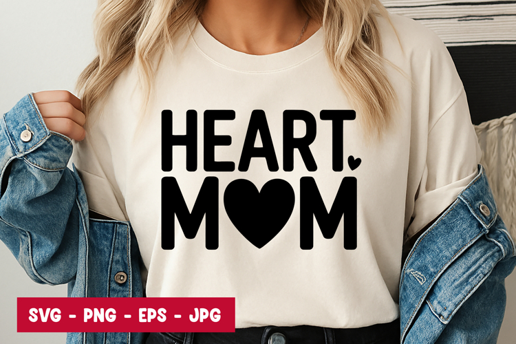 Mom Heart Svg Image 4