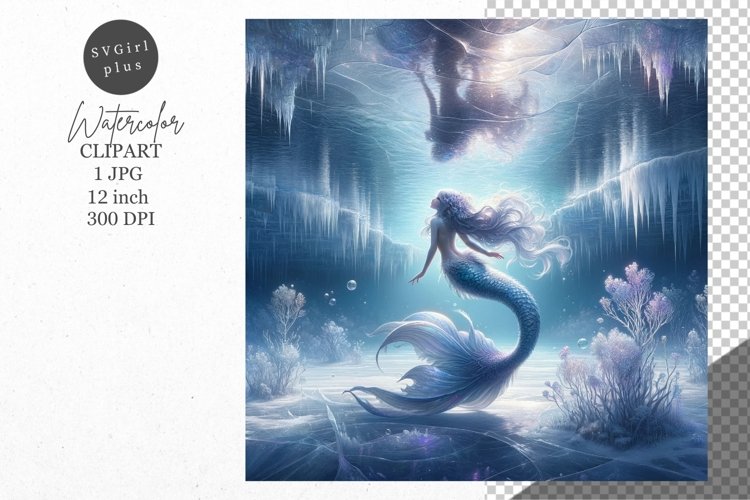 Mermaid Clipart Image 15