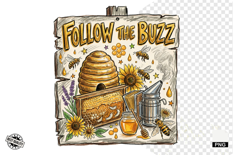 Beekeeping Bees Signs PNG