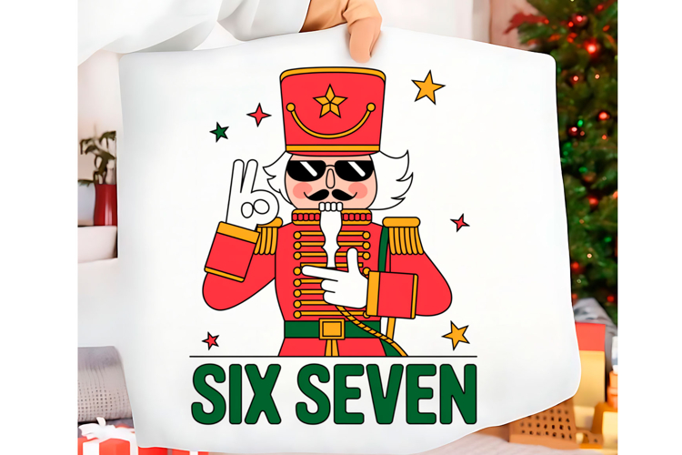Funny Christmas Six Seven 67 Png t-shirt trendy design Png