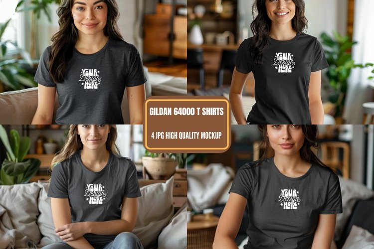 White Tshirt Mockup Image 10