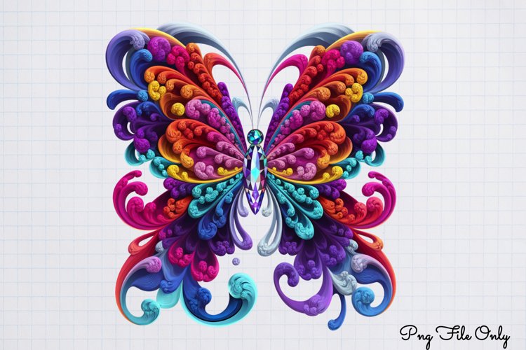 Smoke Butterflies Clipart PNG