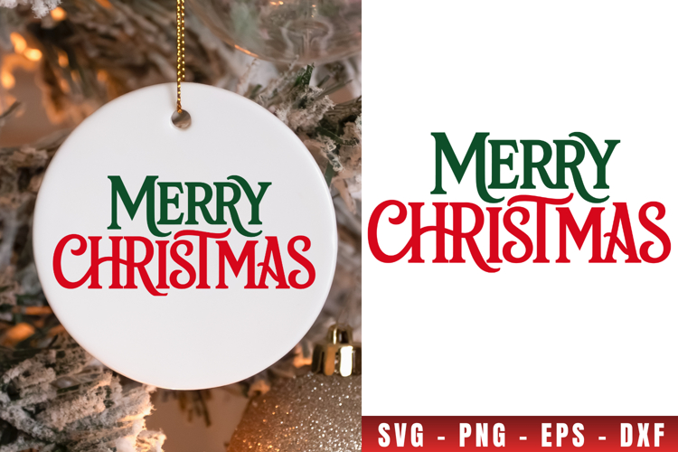 Merry Christmas Tree Svg Image 19