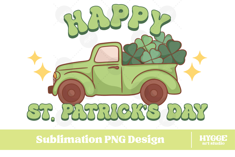 Happy St Patricks Day PNG DTF Irish Lucky Leprechaun Beer