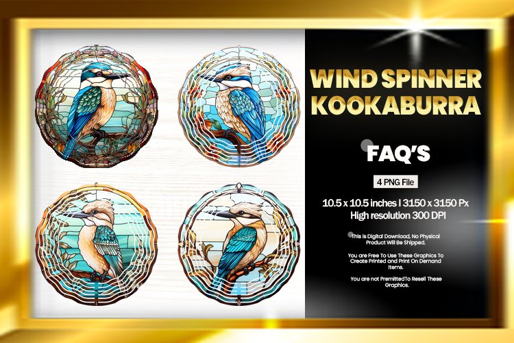 Kookaburra Wind Spinner Sublimation - 04 Variations example image 1