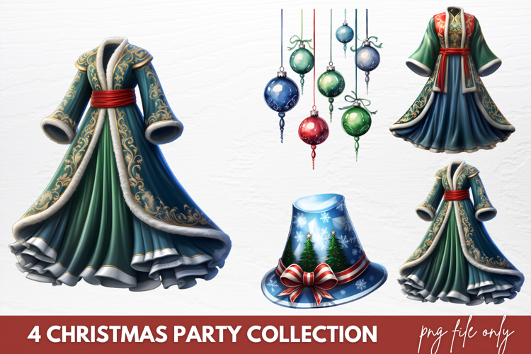 Christmas Watercolor Clipart Image 19