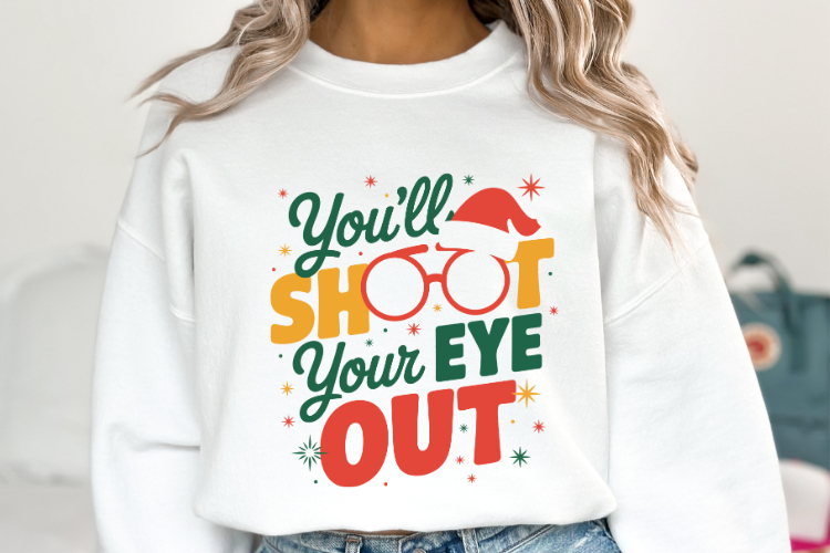 Youll Shoot your eye out Svg | Christmas svg | Shirt Svg