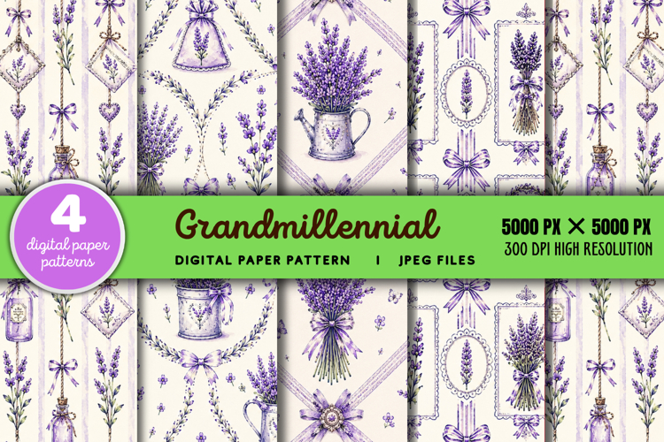 Grandmillennial Patterns JPG