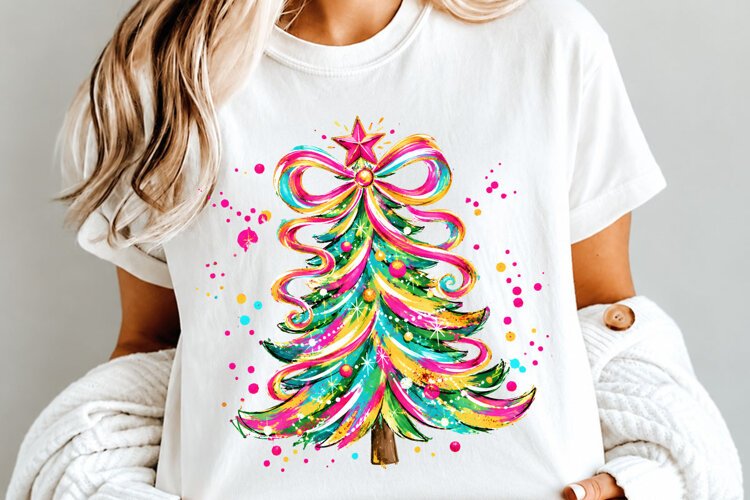 Christmas Tree PNG, Christmas Tree Sublimation, Christmas example image 1