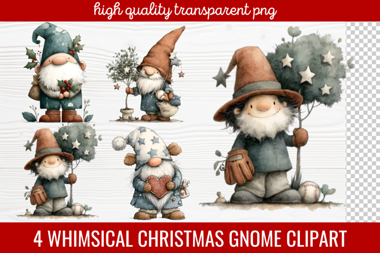 Cute Gnome Clipart Image 23