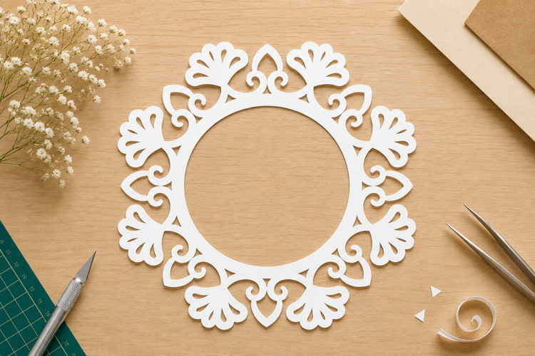 Round Monogram Svg Image 12