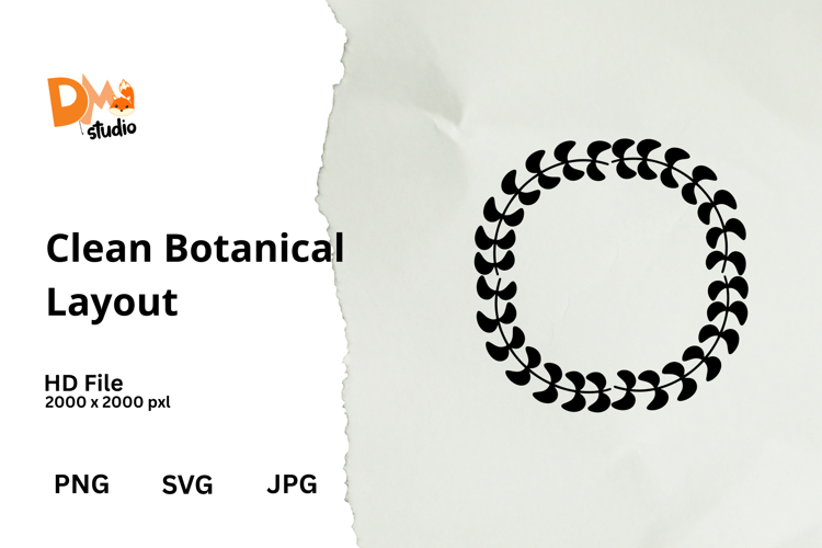 Decorative Line Border Clipart Image 10
