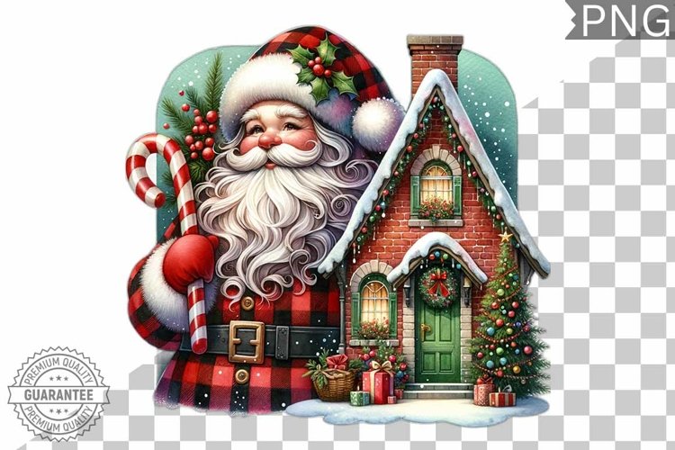 Santa Christmas Clipart Image 2