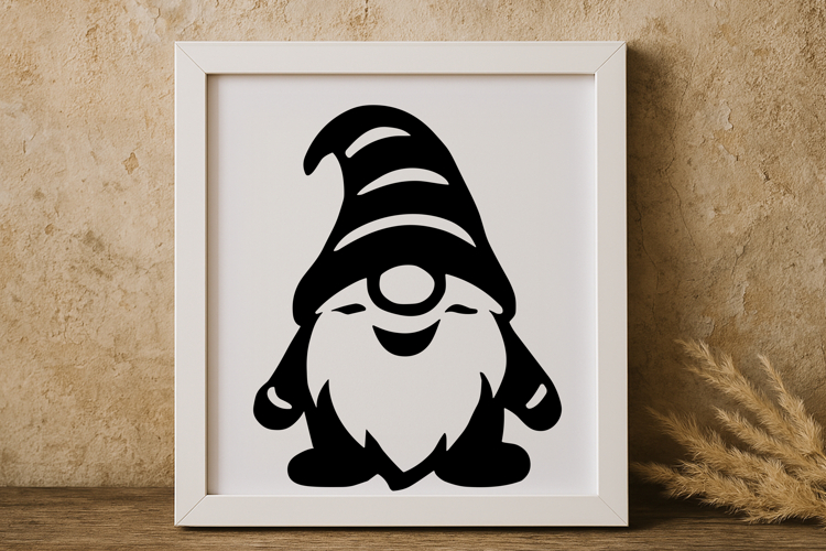 Gnome Silhouette Svg