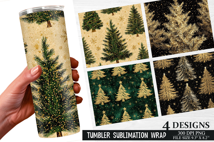 Christmas Tumbler Wrap Image 12