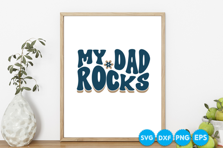 Fathers day retro SVG Design, Dad Retro