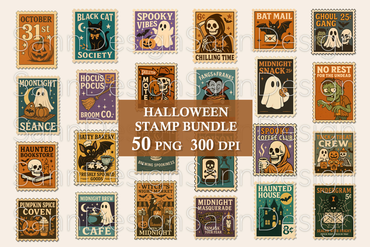 Vintage Stickers Png Image 23