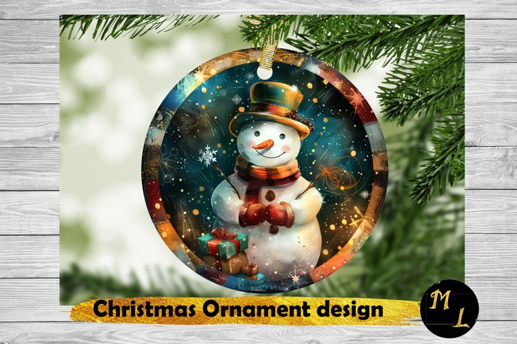Christmas Snowman Clipart Image 22