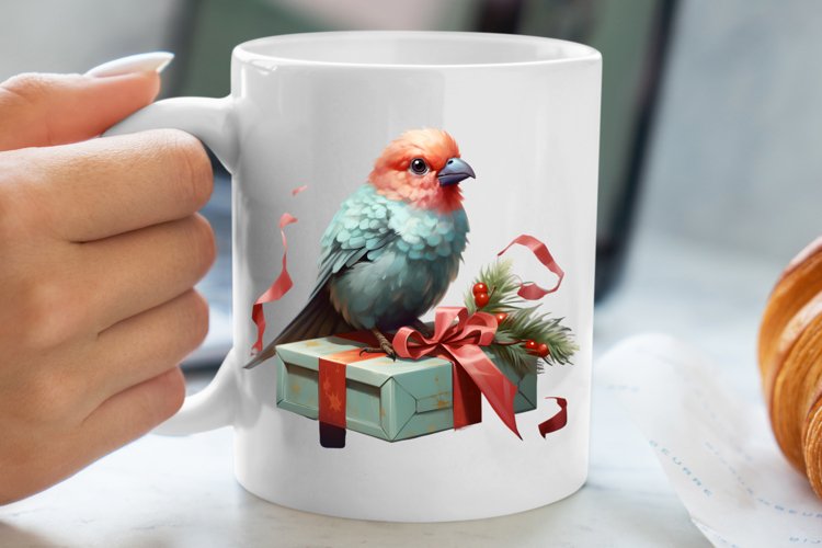 Christmas Birds Clipart , Christmas Birds Clipart example image 1