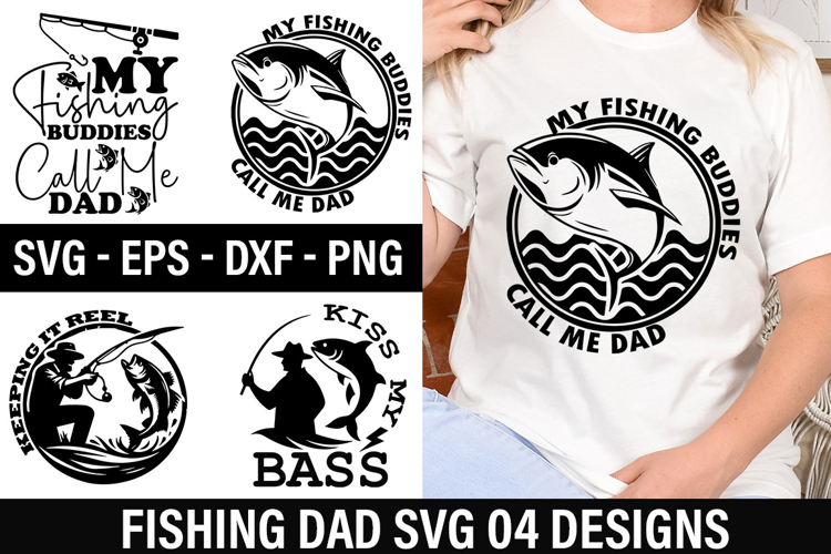 Fishing Dad Svg Image 6