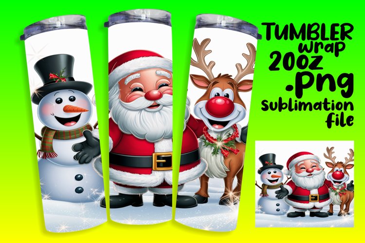 Christmas Tumbler Wrap Image 20