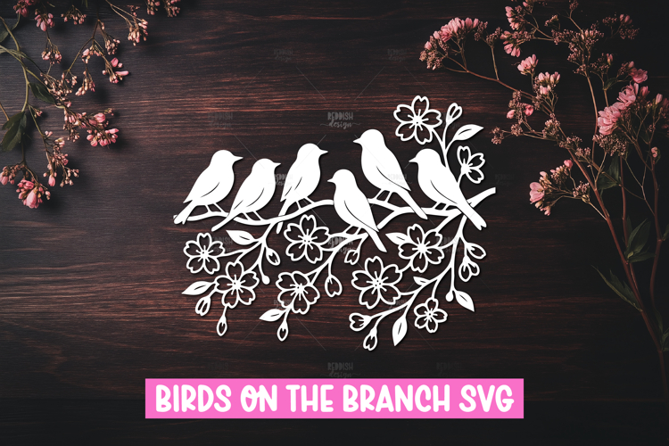 Branch Bird Silhouette Image 23