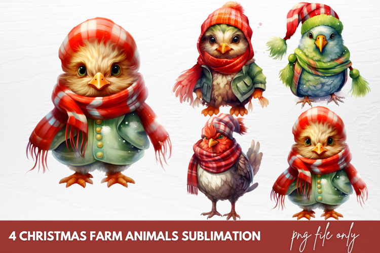 Christmas Watercolor Clipart Image 12