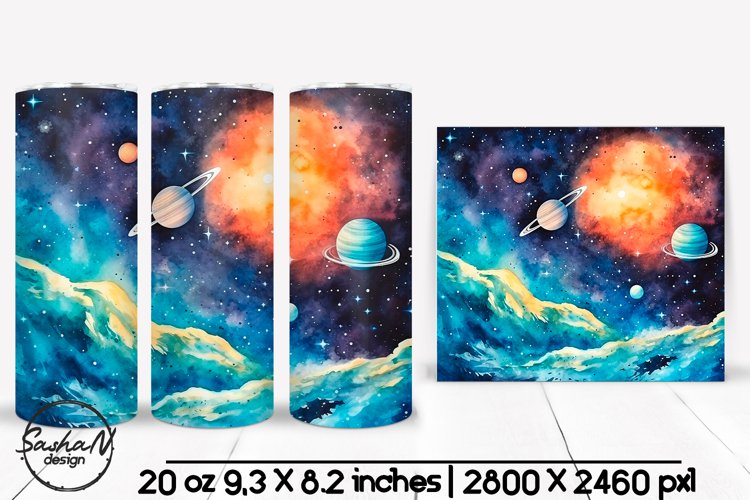 20 Oz Sublimation Tumbler Wrap Image 12