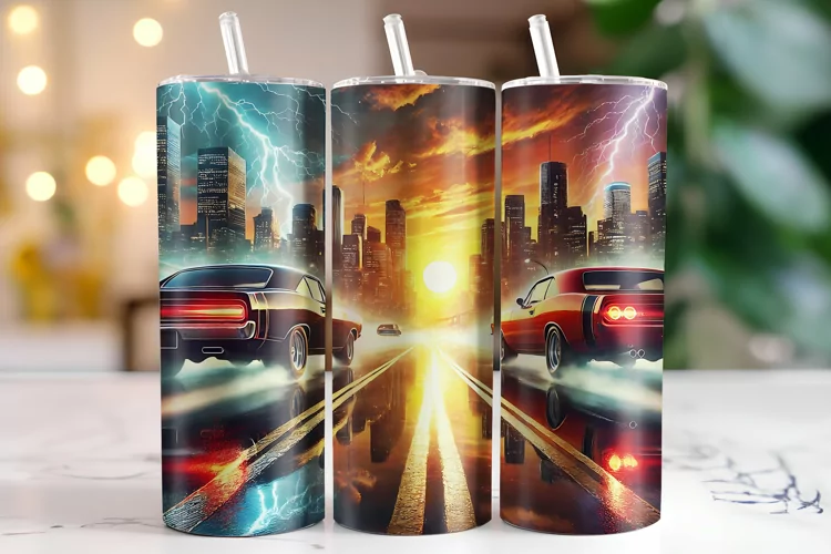 Cars Tumbler Wrap | Sublimation | Tumblers