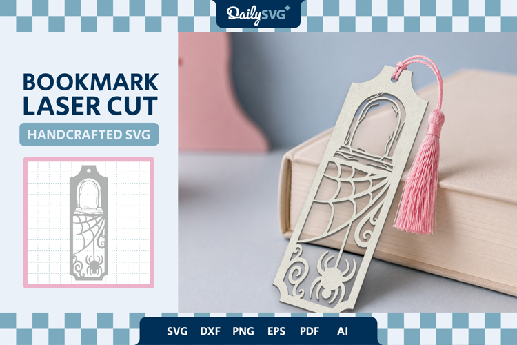 Halloween Tombstone Bookmark SVG Spooky Cut File