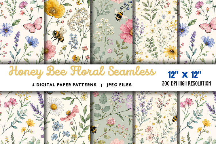 Floral Seamless Pattern Image 22