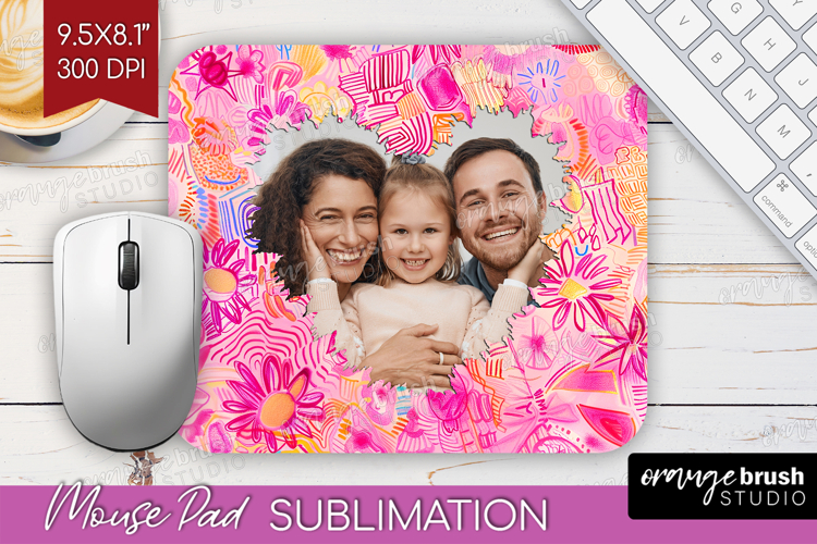 Brush Stroke Photo Mouse Pad PNG - Abstract Texture Picture