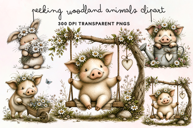 Woodland Animal Clipart Image 12