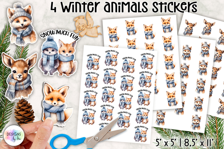  Woodland Animals Clipart Image 6