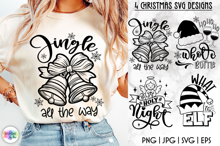 Christmas SVG Designs, Funny Christmas Quotes SVG