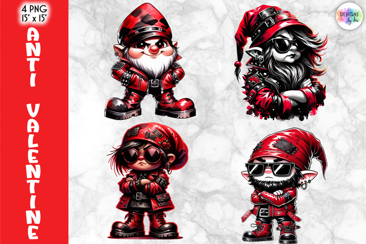 Valentine Gnome Clipart Image 5