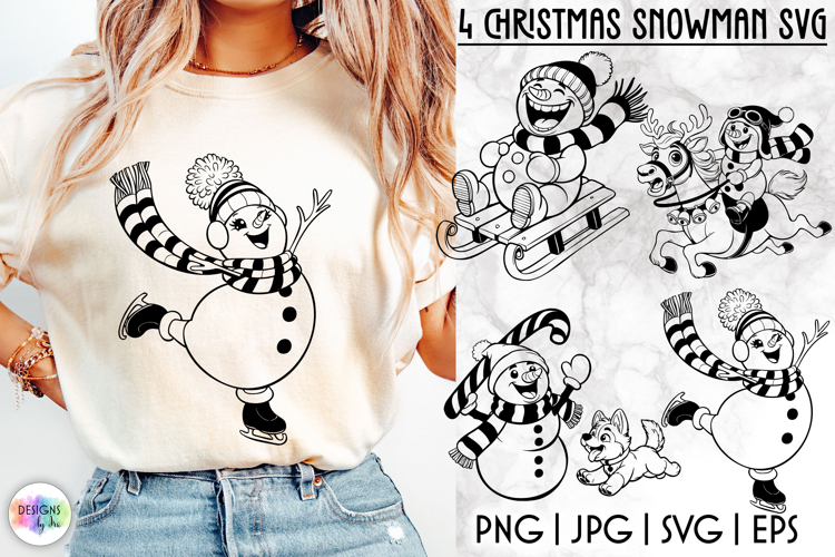 Funny Reindeer SVG, Cute Christmas Reindeer Clipart