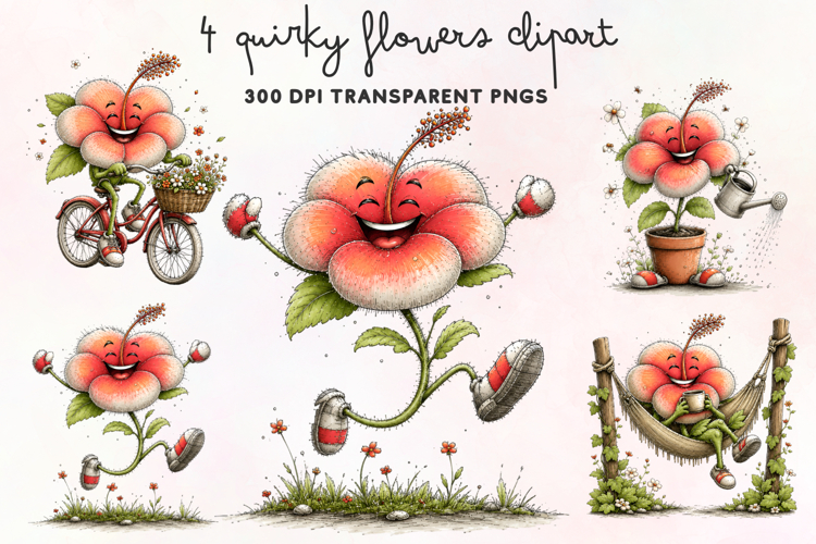 Cute Flowers Clipart Image 16